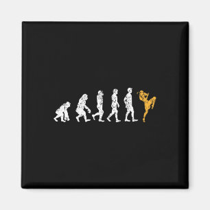 Imán Regalo divertido de kickboxing de Evolución Muay T