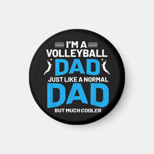 Imán Regalo Divertido de Voleibol para Papás y Hombres