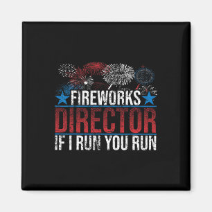 Imán Regalo divertido para director de fuegos artificia
