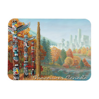 Imán Regalo emblemático de Vancouver Souvenir Magnet To