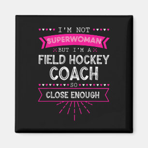Imán Regalo Entrenadora de Hockey sobre Césped Regalo J