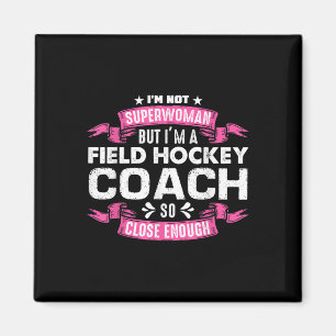 Imán Regalo Entrenadora de Hockey sobre Césped Regalo J