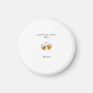 Imán Regalo irlandés, salud, Slainte, regalo de cumplea