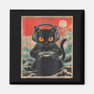 Imán Regalo japonés de juegos de anime lindo Kawaii gat