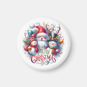 Imán Regalo navideño Feliz Navidad
