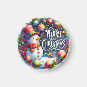 Imán Regalo navideño Feliz Navidad