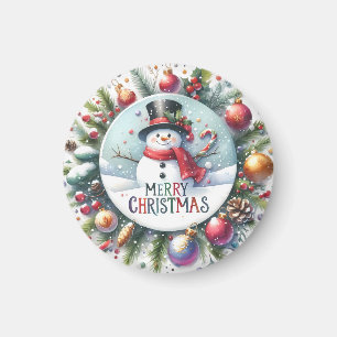 Imán Regalo navideño Feliz Navidad