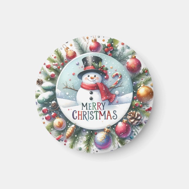 Imán Regalo navideño Feliz Navidad (Frente)