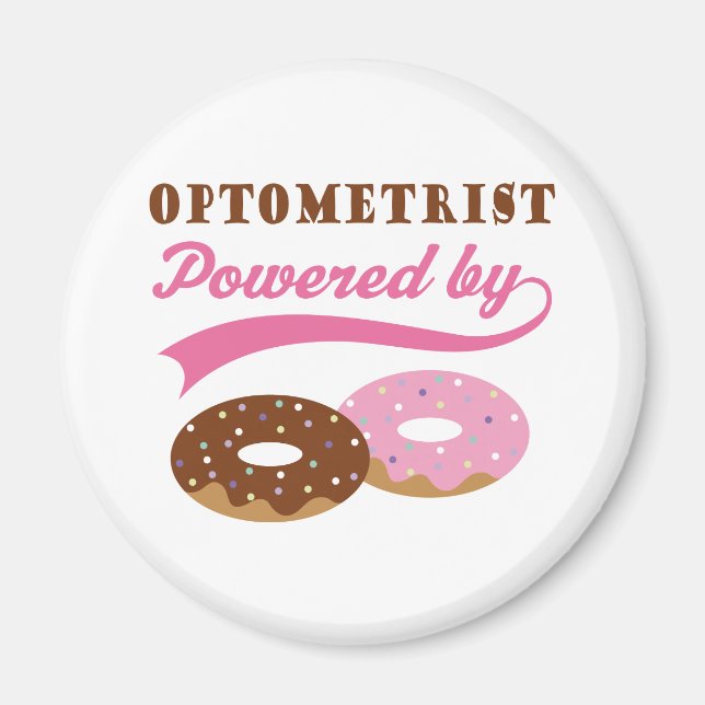 Imán Regalo optometrista (Donuts) (Frente)