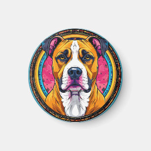 Imán Regalo para amantes de Pit Bull