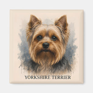 Imán Regalo para amantes de Yorkshire Terrier pequeño