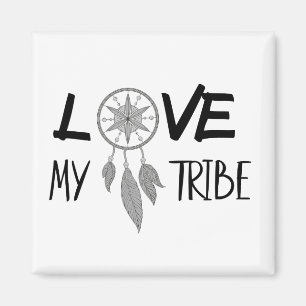 Imán Regalo para amigos de mi tribu que amo