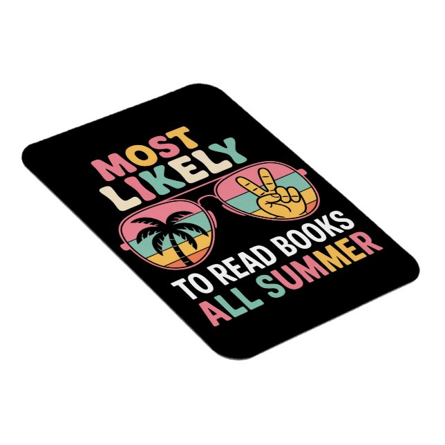 Imán Regalo para el maestro más probable de leer libros (Lado Derecho)