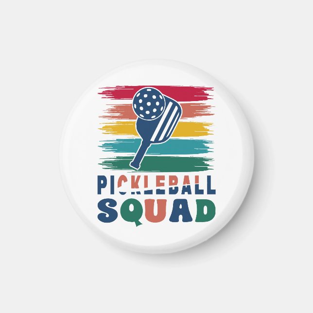 Imán Regalo para jugadores de pickleball (Frente)