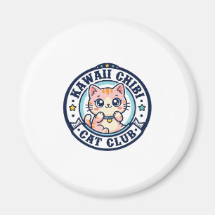 Imán Regalo para mamá gata Kawaii Chibi - Kawaii Chibi 