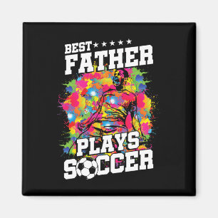 Imán Regalo para padre fanático del fútbol