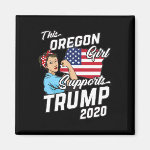 Imán Regalo para rally de mujeres de Oregon por Trump