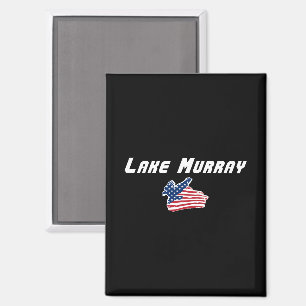 Imán Regalo Patriótico del Águila del Lago Murray Carol