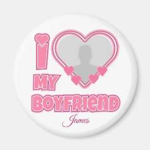 Imán Regalo personalizado Te Amo Mi Novio – Agrega Foto