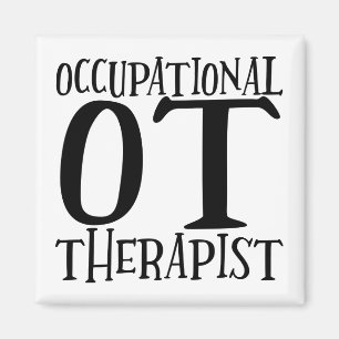 Imán Regalo terapista ocupacional, regalo de OT, OT