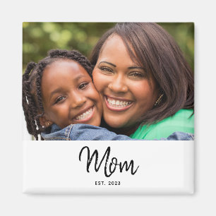 Imán Regalo único moderno de foto establecida para mamá