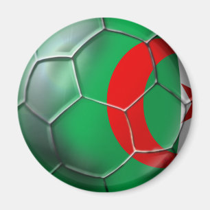 Imán Regalos argelinos del balón de fútbol de la