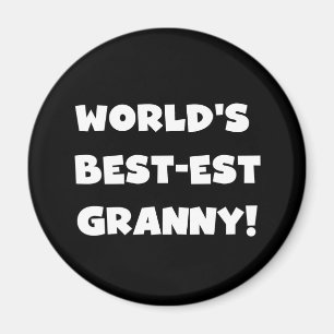 Imán Regalos blancos de las camisetas del texto de la a