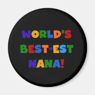 Imán Regalos brillantes de los colores del Mejor-est