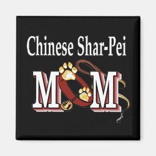 Imán Regalos chinos de mamá Shar-pei