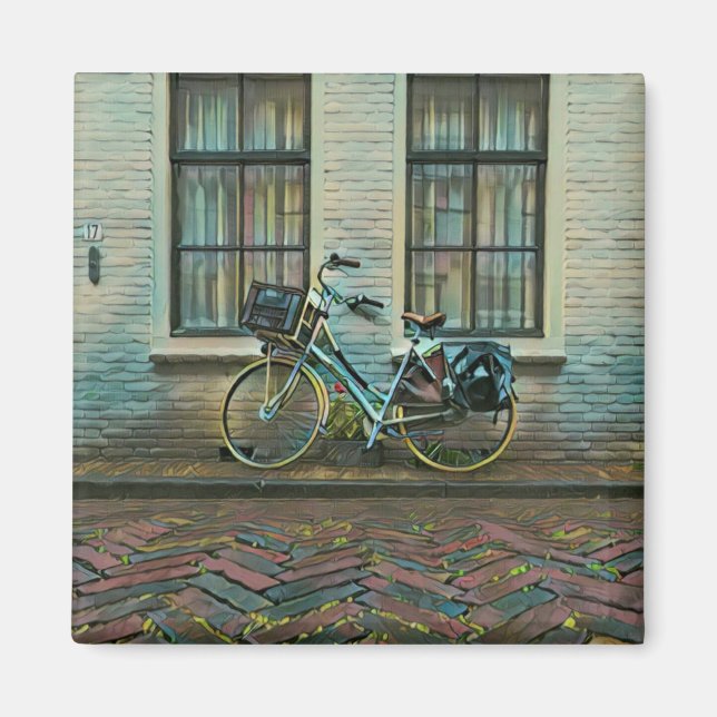 Imán Regalos ciclistas de Guay (Frente)