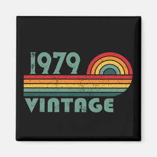 Imán Regalos de 45 años personalizados vintage