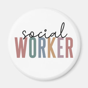 Imán Regalos de agradecimiento a los trabajadores socia
