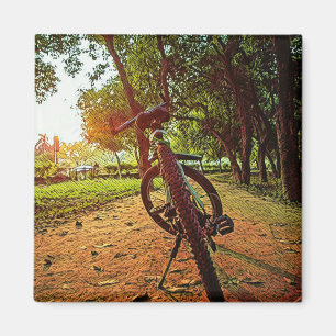 Imán regalos de bicicleta de montaña