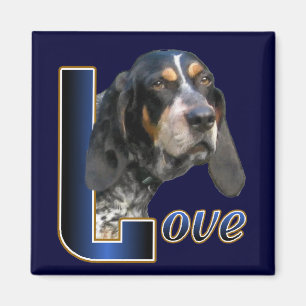 Imán Regalos de Bluetick Coonhound