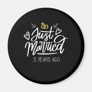 Imán Regalos de Boda   5º Aniversario de Boda