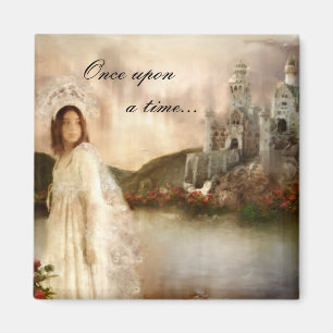 Imán Regalos de boda de princesa Fantasy Castle