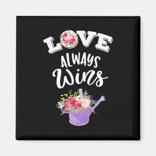 Imán Regalos de Boda   El Amor Siempre Gana