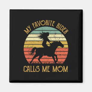 Imán Regalos De Caballos De Hija Hijo Mi Ca Favorito De
