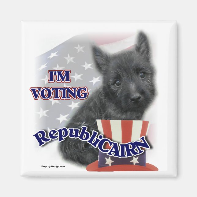 Imán Regalos de Cairn Terrier (Frente)