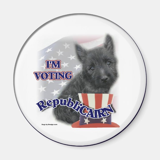 Imán Regalos de Cairn Terrier (Frente)