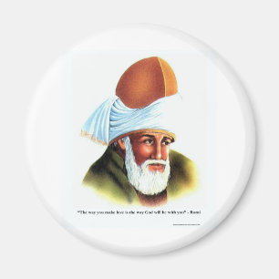 Imán Regalos de Camisetas Tarjetas de Cotas de Rumi La 