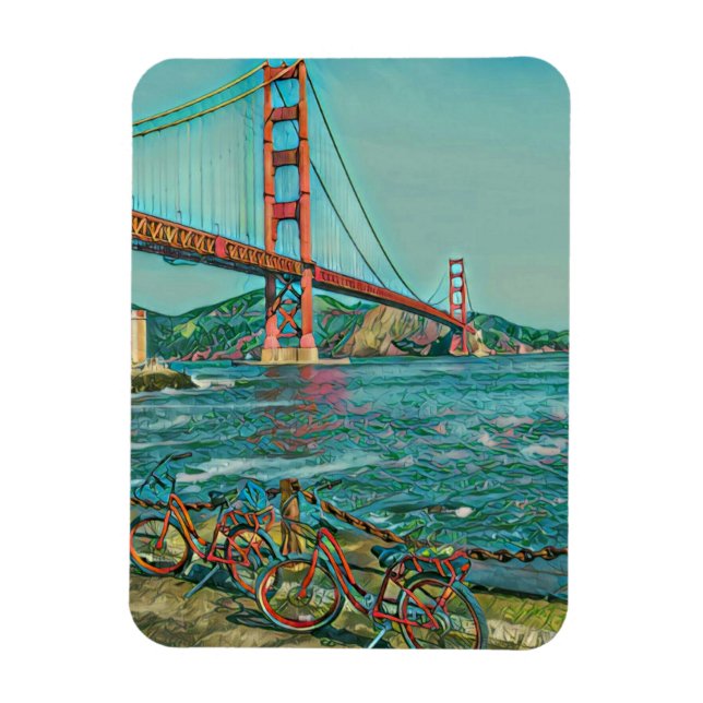 Imán Regalos de ciclismo únicos (Vertical)