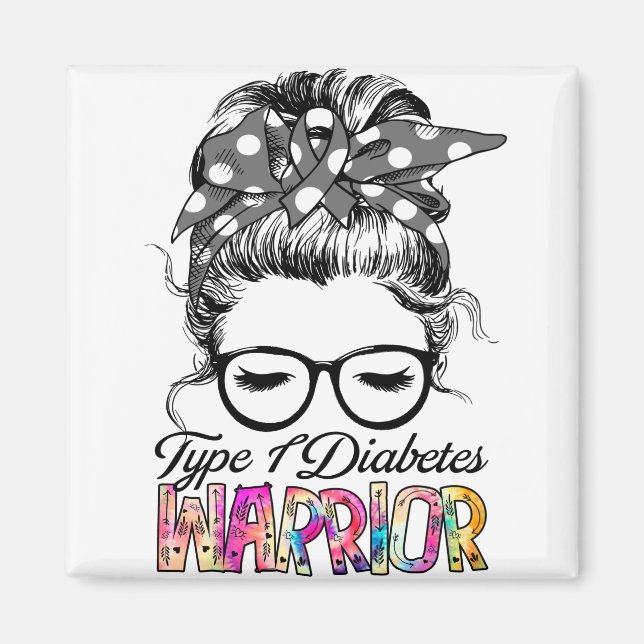 Imán Regalos de cinta de opciones del mes de sensibiliz (Frente)