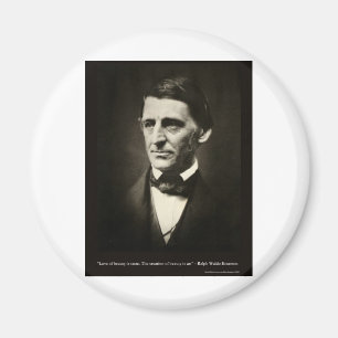 Imán Regalos de citas de amor de Emerson amor de bellez