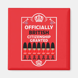Imán Regalos de ciudadanía británica