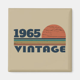 Imán Regalos de cumpleaños 60 vintage personalizados