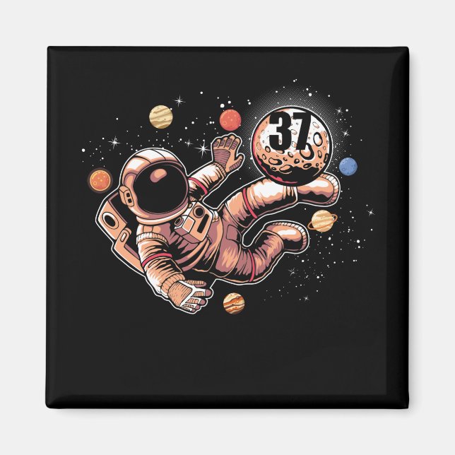 Imán Regalos de cumpleaños de 37 años (Frente)