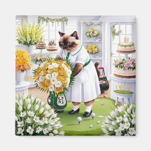Imán Regalos de cumpleaños de golf para el amante del g