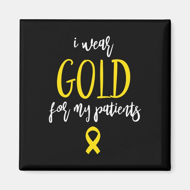 Imán Regalos De Enfermeras De Oncología Pediátrica Para (Frente)