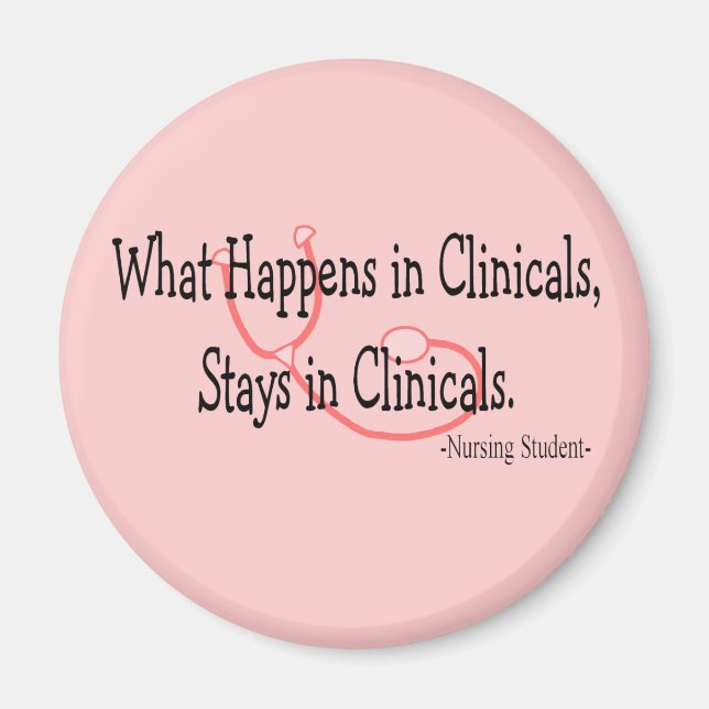 Imán Regalos de enfermería estudiantil (Frente)